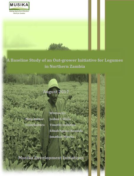 A Baseline Study of an Out-grower Initiative for Legumes in Northern Zambia